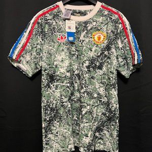 Men's Adidas Manchester United x Stone Roses Jersey 2024 Large